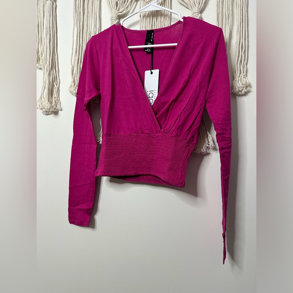 Bobi Los Angeles top with smocking